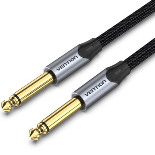 Cable Audio Estéreo Jack 6.5/m Jack 6.5/m 1.5 M Gris Vention