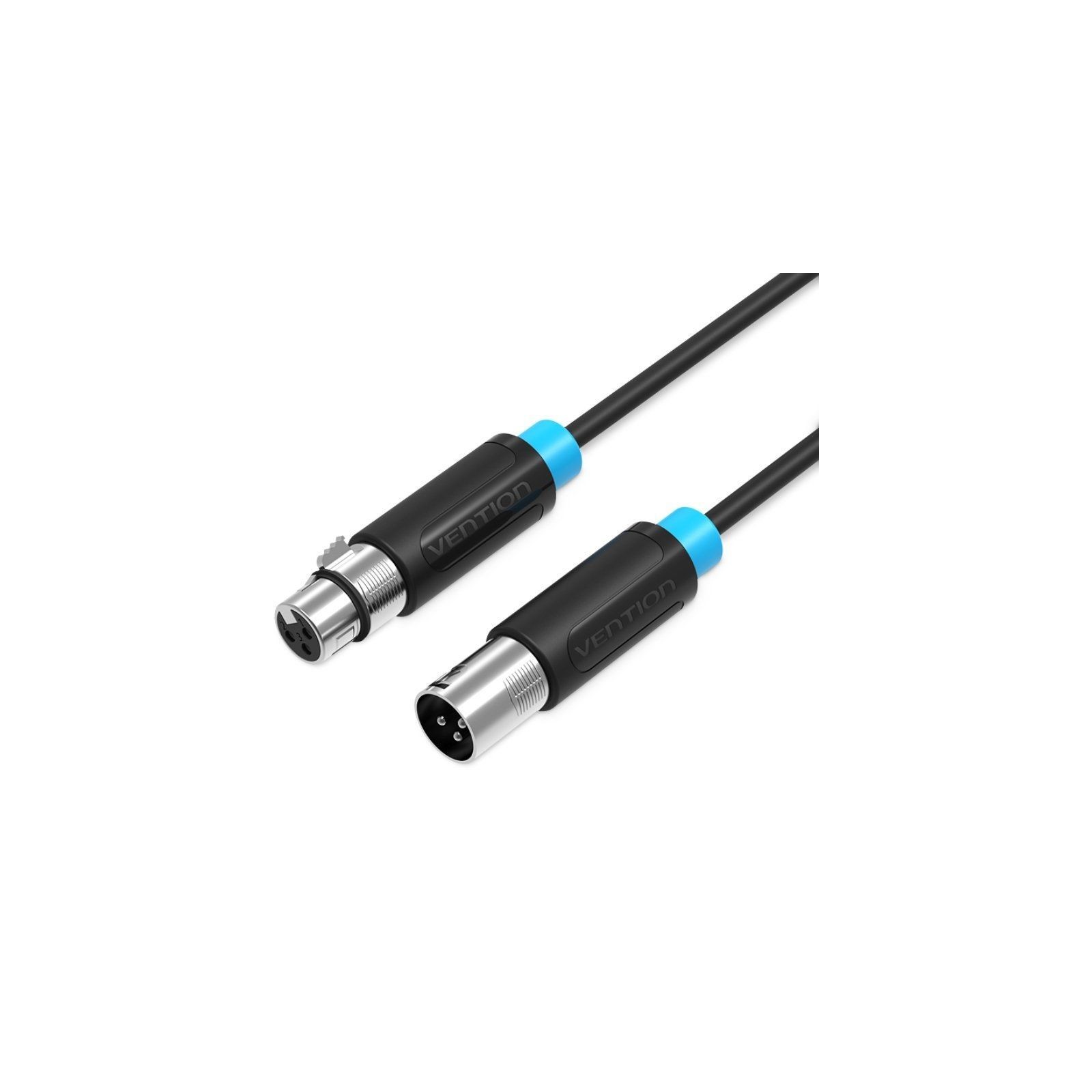 Cable de Audio Estéreo XLR Macho a Hembra 2M Vention