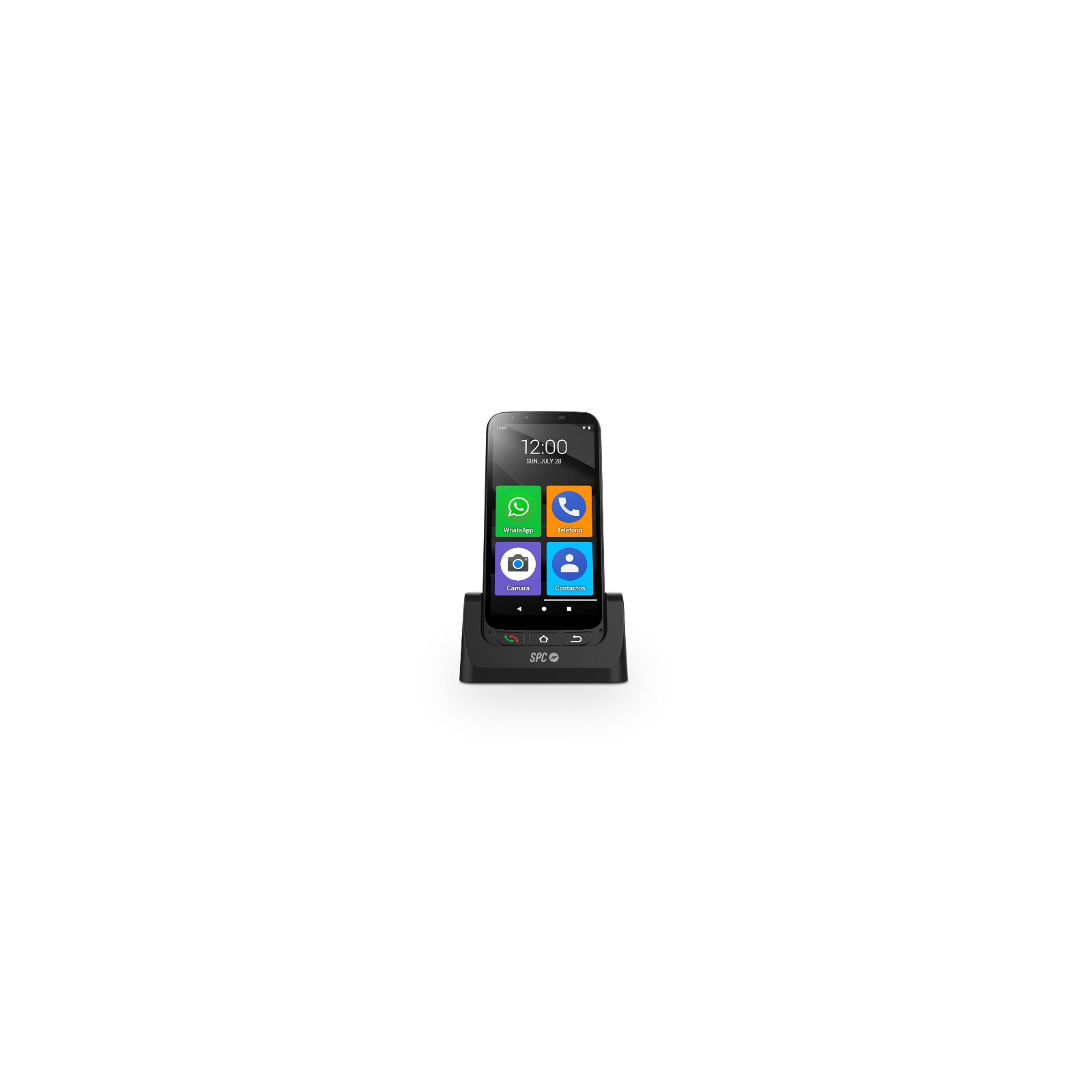 Smartphone SPC Zeus 4G Pro Negro para Senior