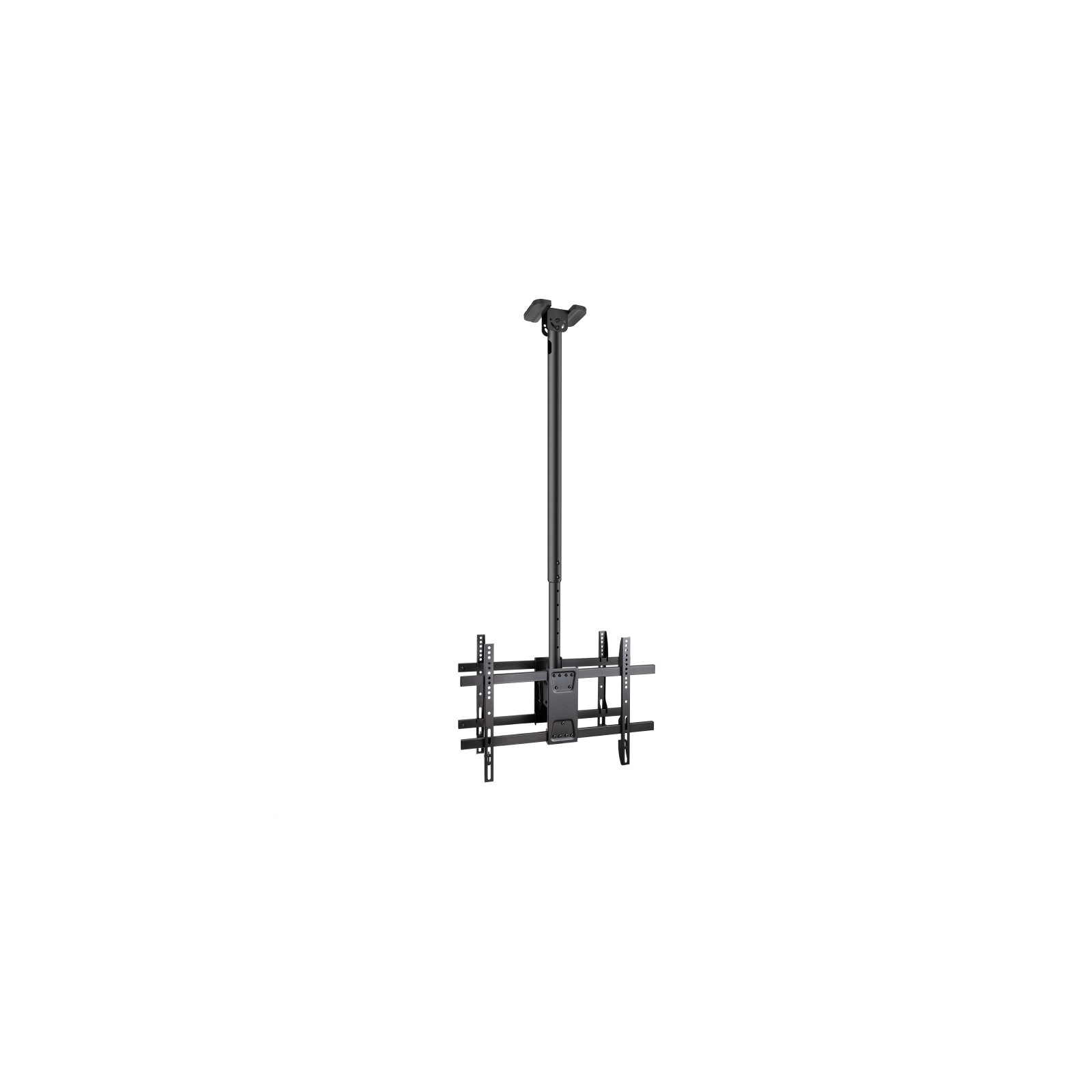 Tooq Adjustable Height Dual Screen Ceiling Mount 43-86 inches