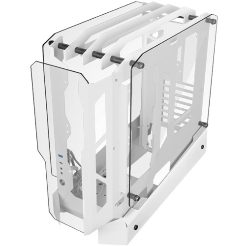 Caja Semitorre ATX MC-EDGE Blanca