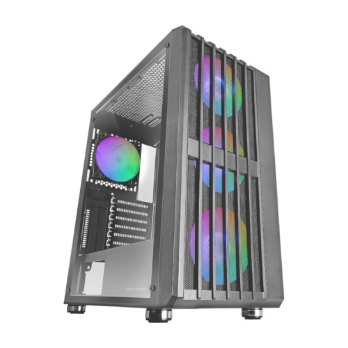 ATX Semi-Tower Case MC-Vault ARGB Black