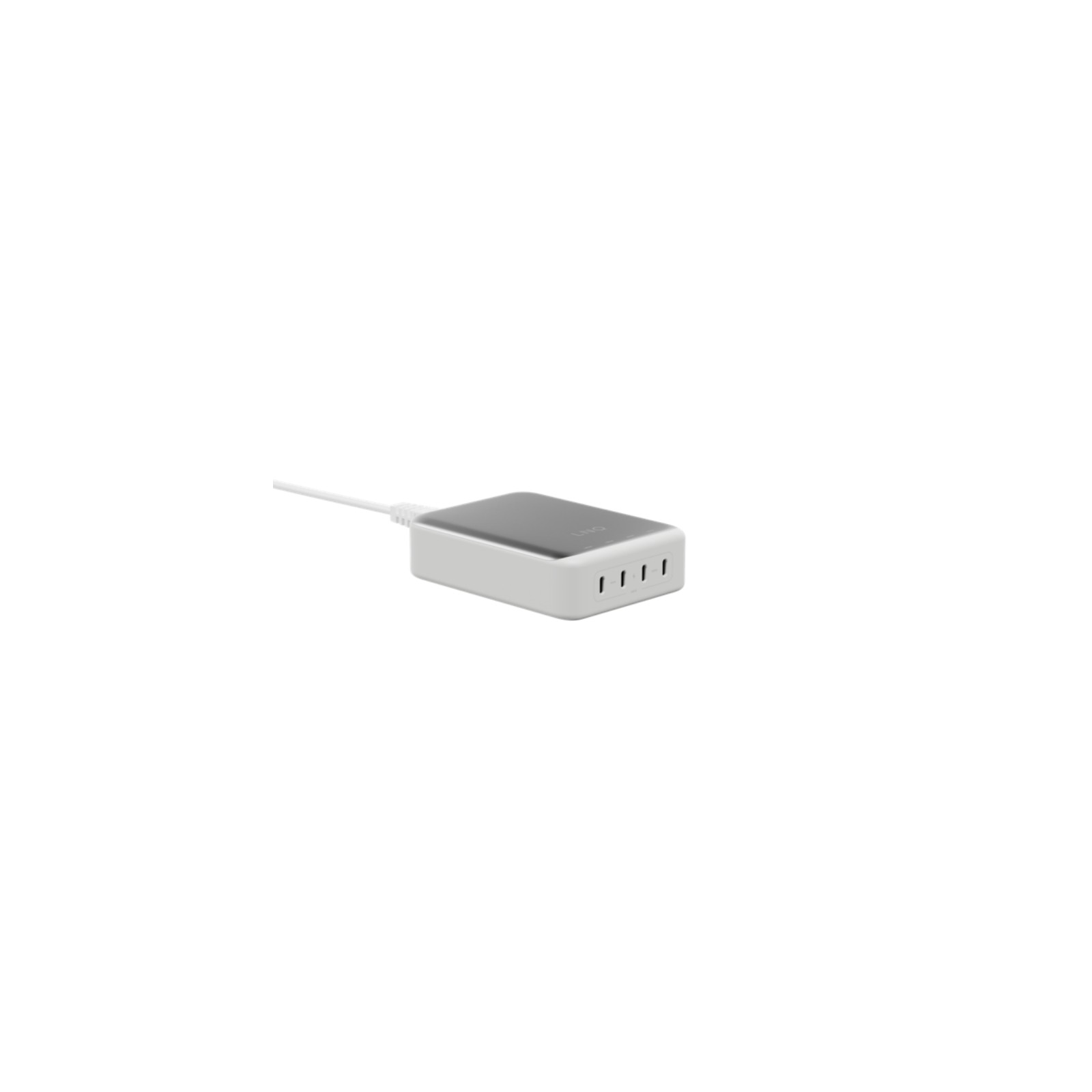 Cargador Escritorio 4xUSB-C 240W GaN2 Plata Linq