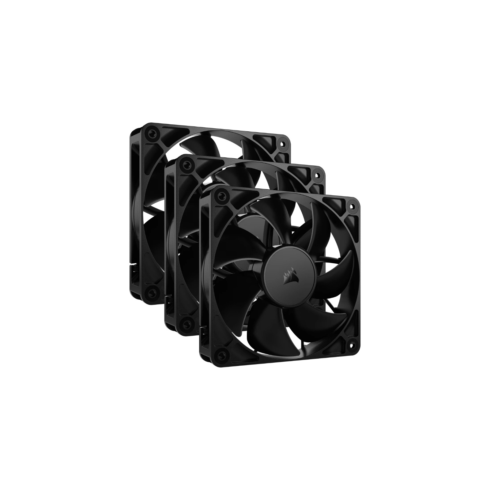 Corsair RS120 120mm Black Fan Triple Pack