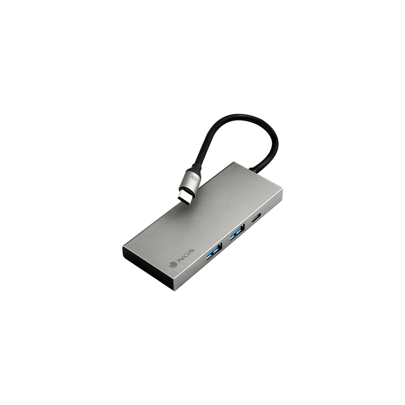 Hub 4 Puertos Usb-c Wonderdock4 Pro Ngs