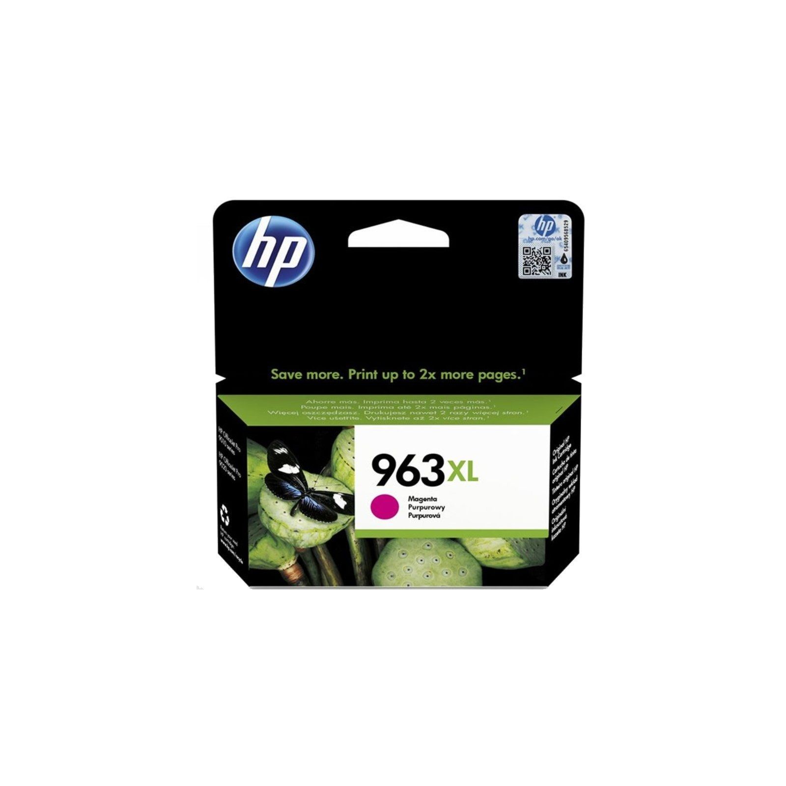 Cartucho Tinta Magenta Hp 963 Xl (3ja28ae)