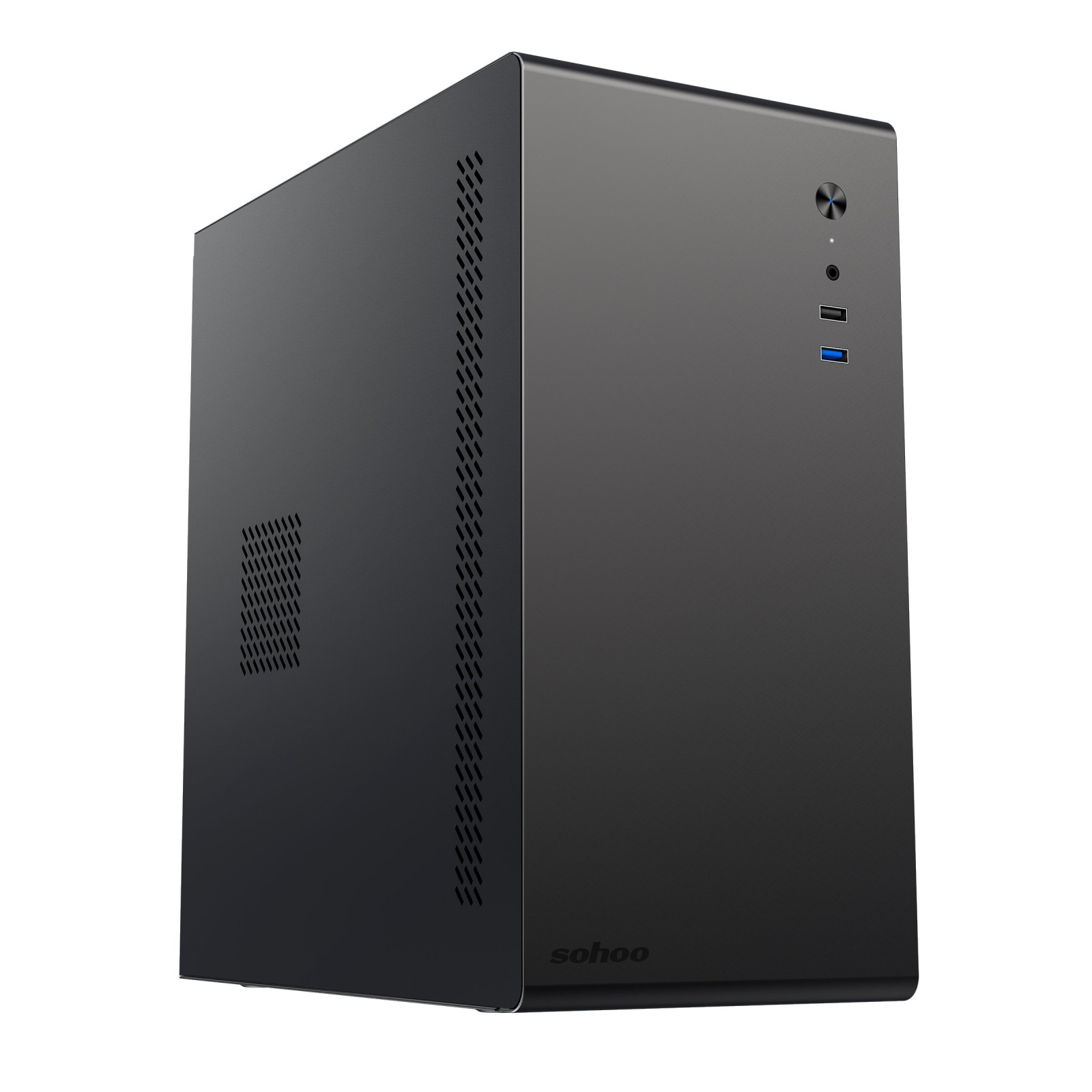 Caja MicroATX APPC-403F con Fuente de Alimentación de 500W Approx