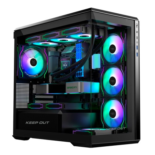 Keepout XC-905PRO+ ARGB MicroATX Case