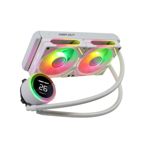 Keepout XWC-240 Pro ARGB Liquid Cooling White