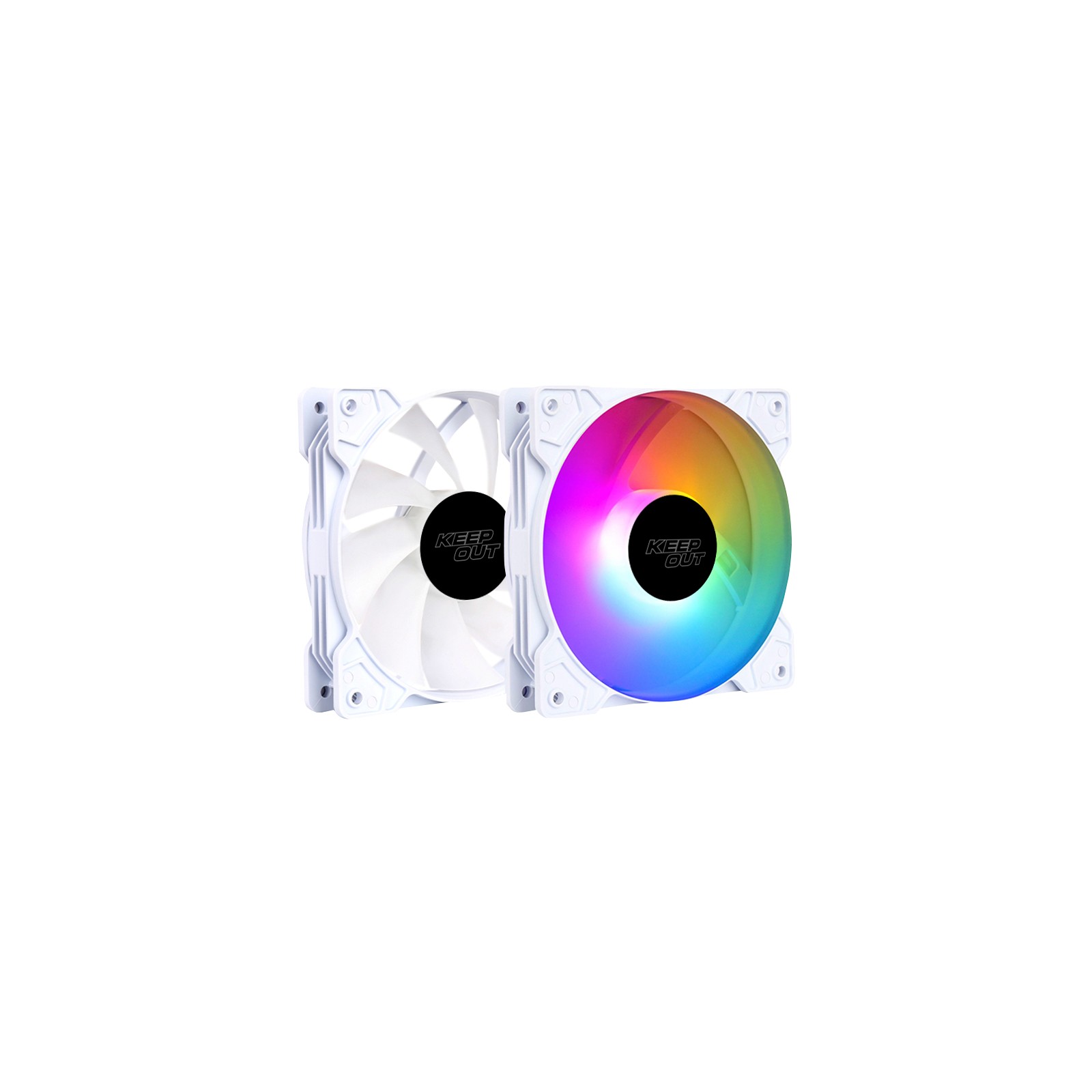 Auxiliary Fan XFC-120F RGB White Keepout