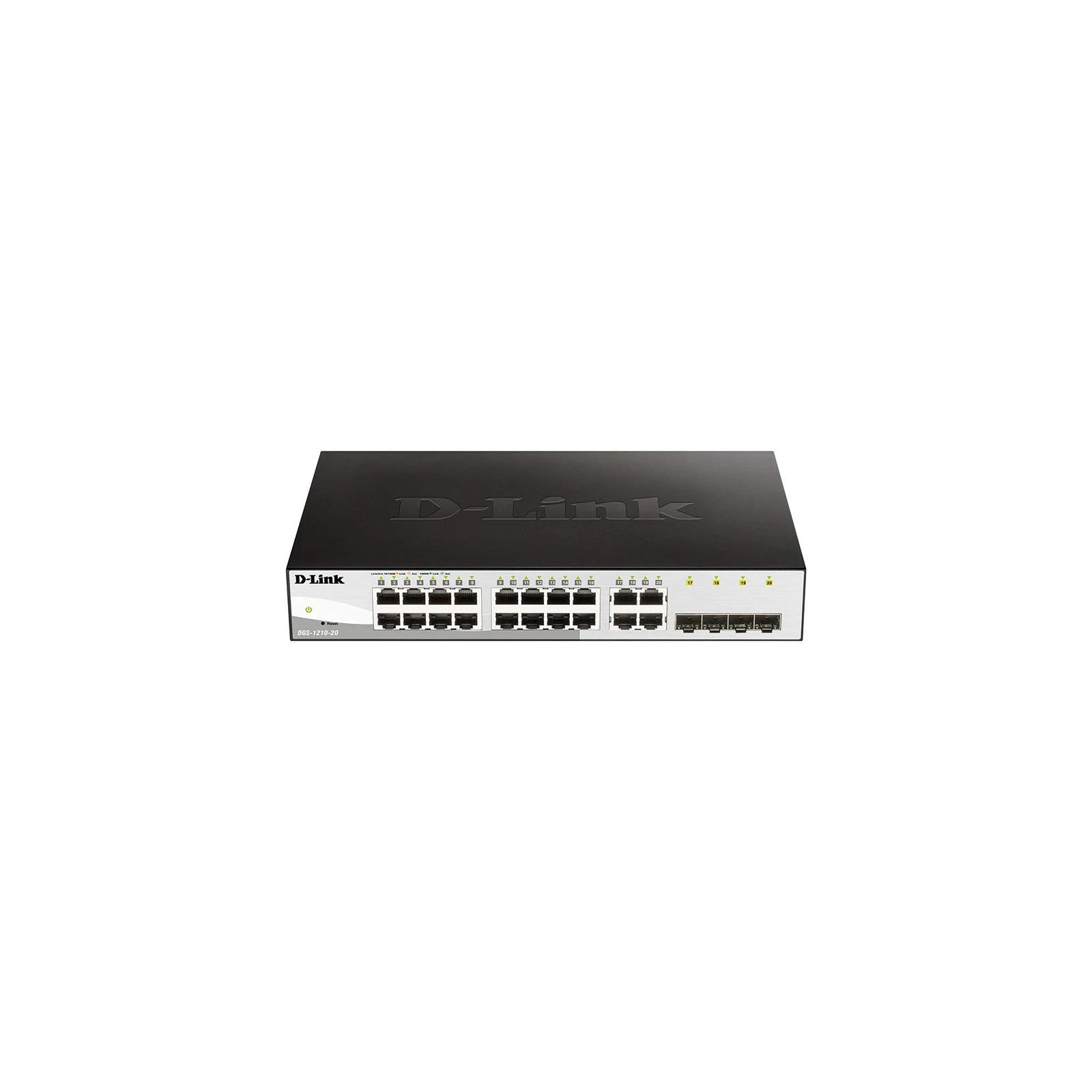 D-Link 20-Port Switch 10/100/1Gbps with 4 Combo 1000BaseT/SFP