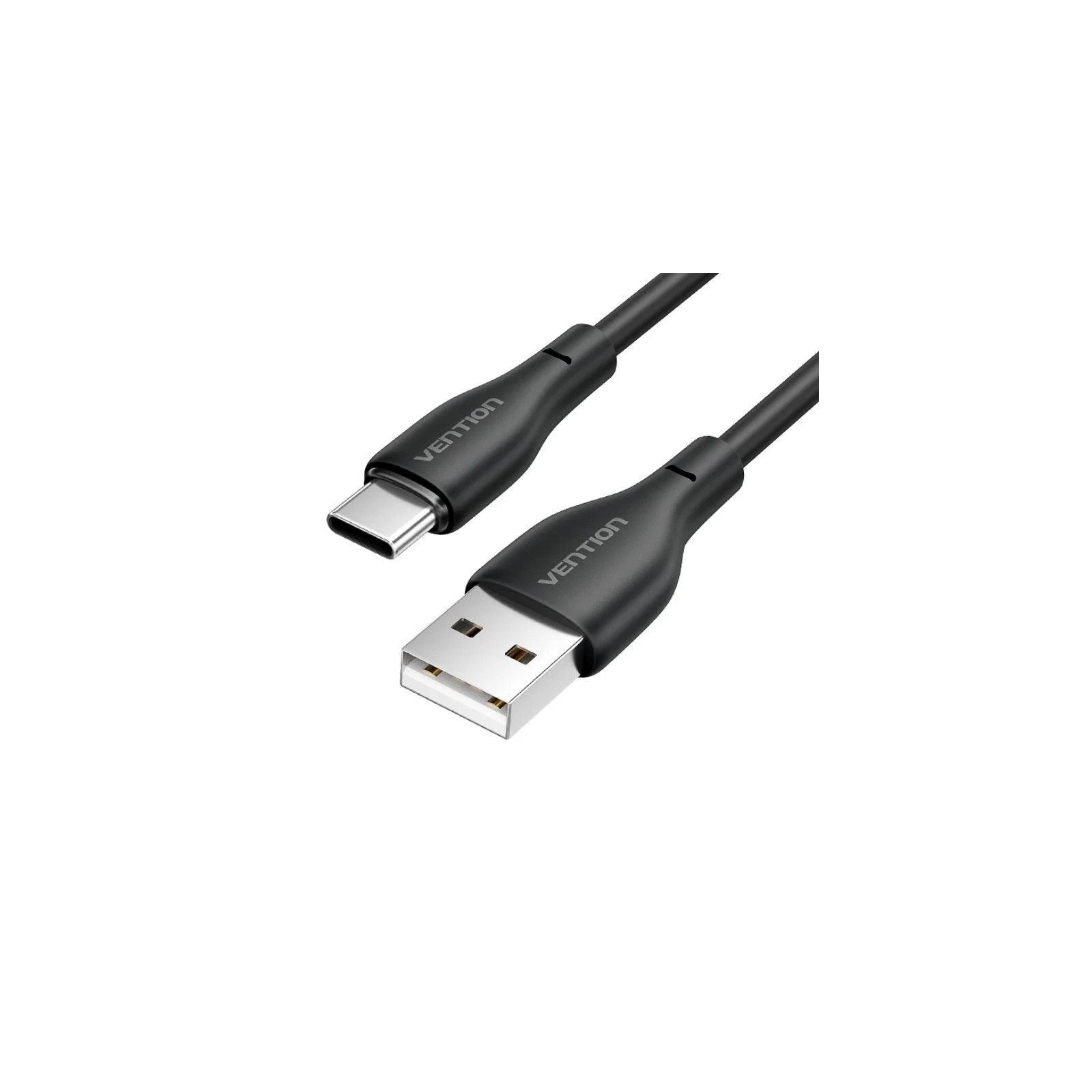 Cable USB-A a USB-C 1 M Negro Vention