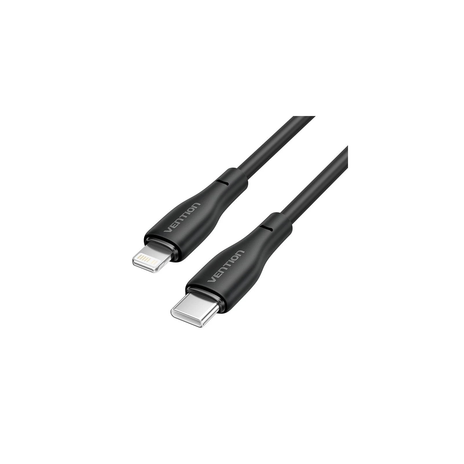 1m USB-C to Lightning Cable Black Vention