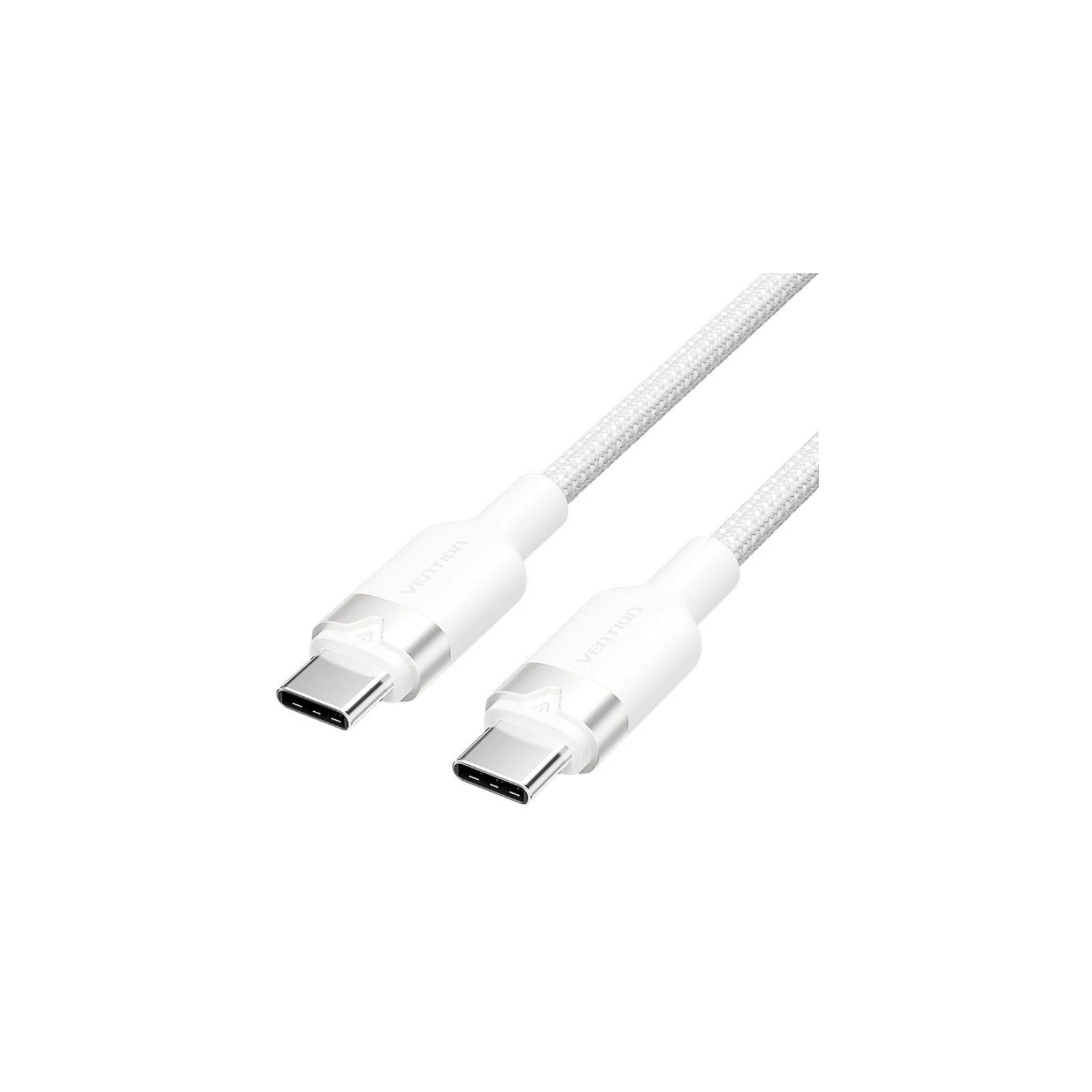 Cable USB-C A USB-C 1M Blanco Vention