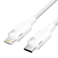 Cable USB-C a Lightning 1M Blanco