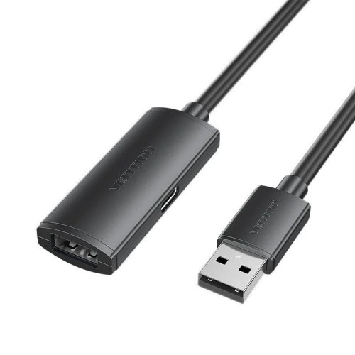 Cable Alargador USB 2.0 10 M Negro Vention