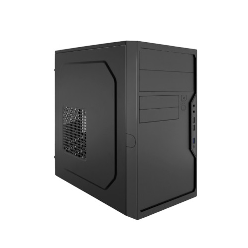 Caja MicroATX M550C Fa/500gr Negro Coolbox