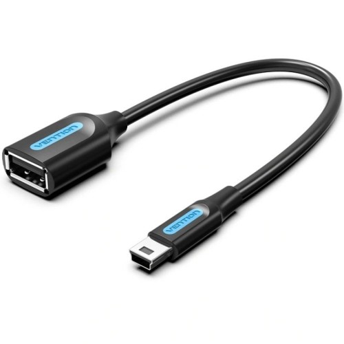 Cable USB Mini a USB-A OTG 0.15m Vention