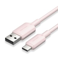 Vention 1.0M USB 2.0 A Male to C Male Cable Pink