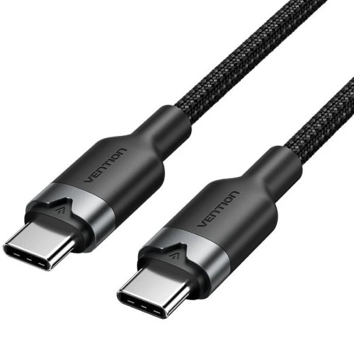 Cable USB-C a USB-C 3A 1M Negro Vention