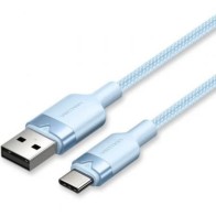 Vention USB-C to USB-A Braided Cable 1M Blue