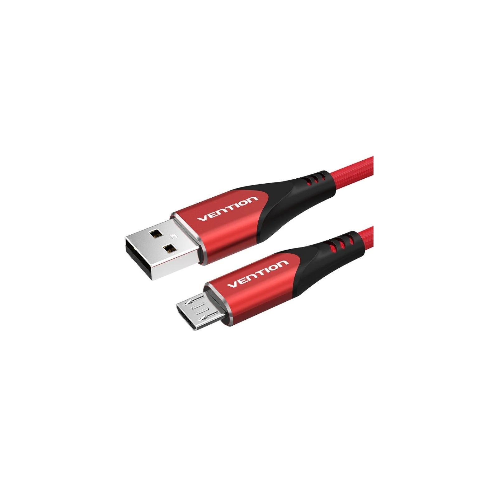 Cable USB 2.0 A a Micro USB 1.5 M Rojo Vention