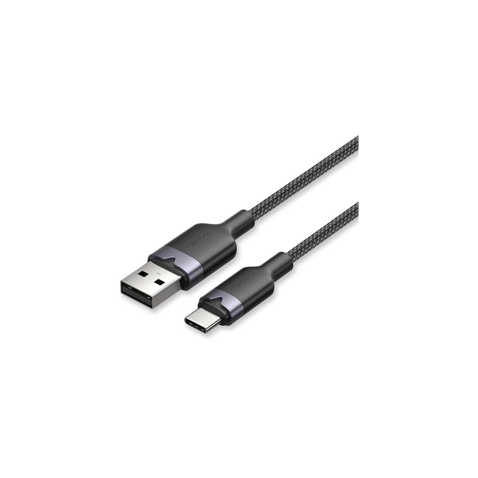 Cable USB-C a USB-A Trenzado 1 M Negro Vention