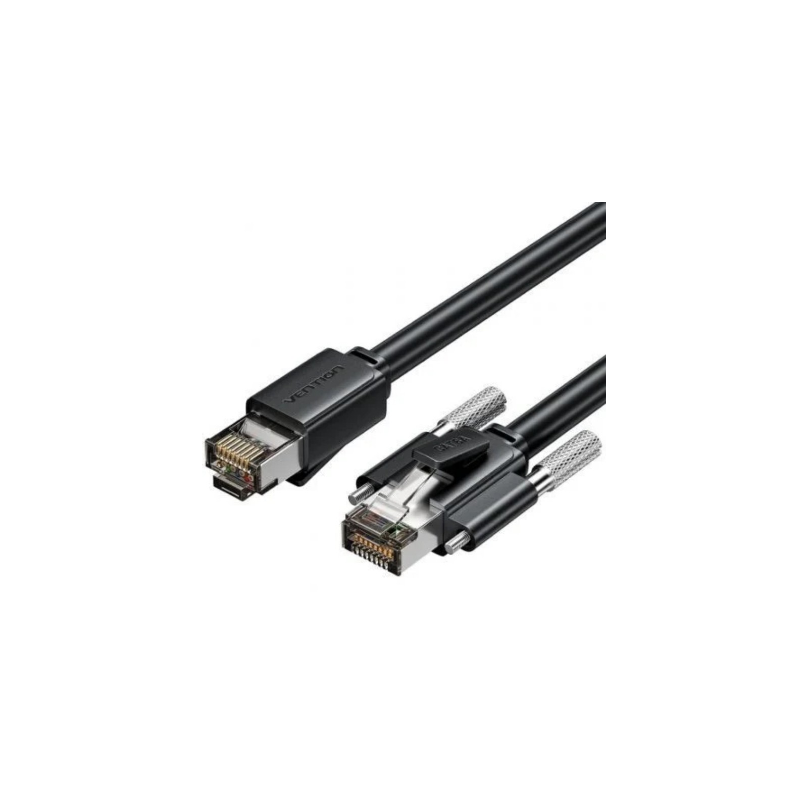 Cable De Red RJ45 Cat.6 S/FTP 1 M Negro Vention