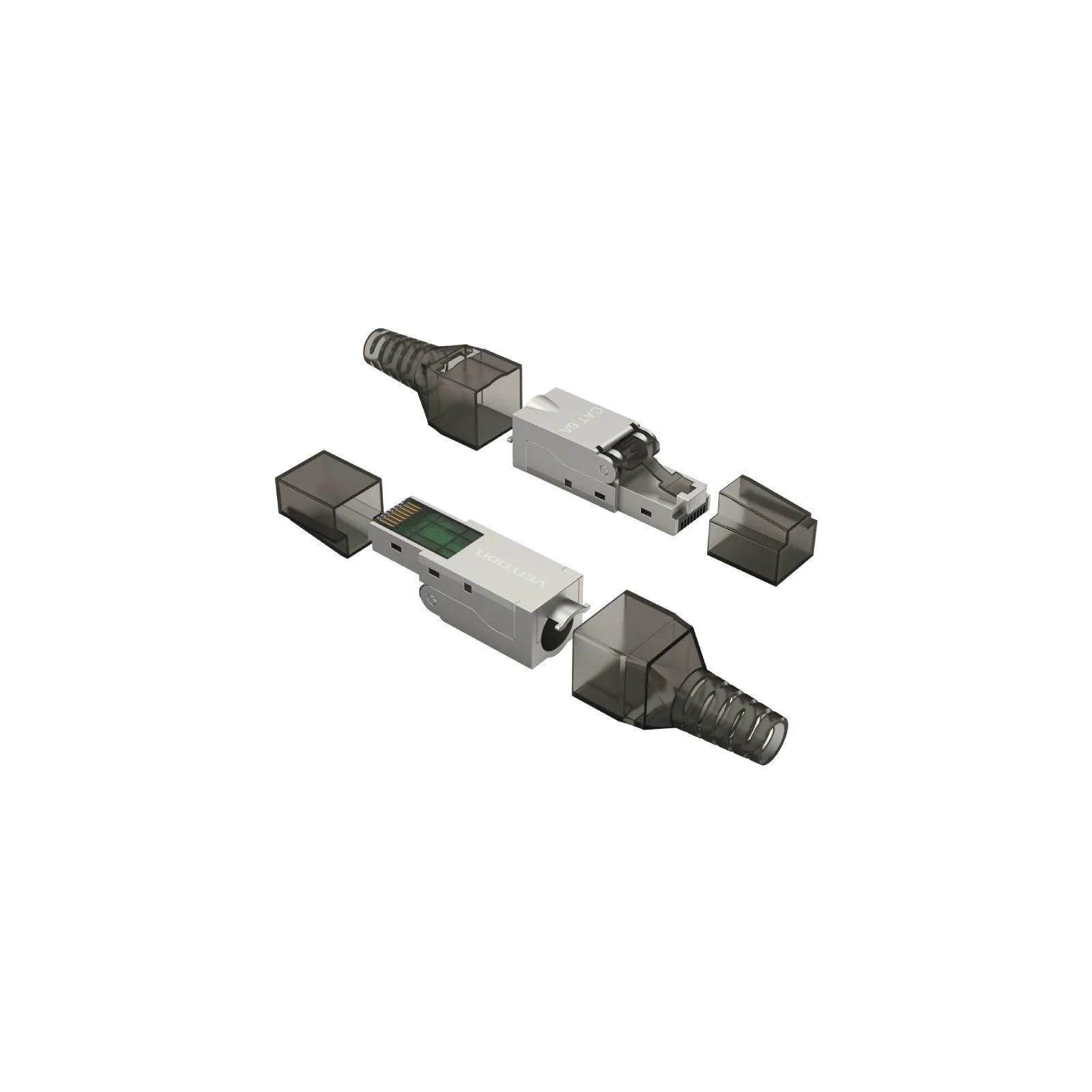 RJ45 Cat6a FTP Connector for Easy Network Connections