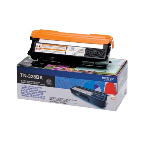 Black Toner Cartridge TN328 for Brother Printers