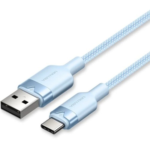 Cable Usb-c A Usb-a Trenzado 2 M Azul Vention