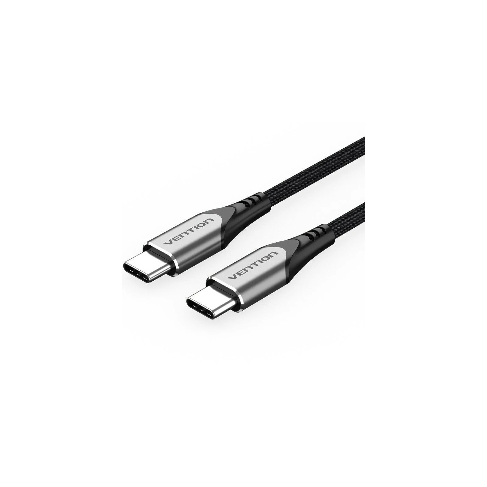 Cable USB-C a USB-C 2.0 1.5m 60W Gris Vention