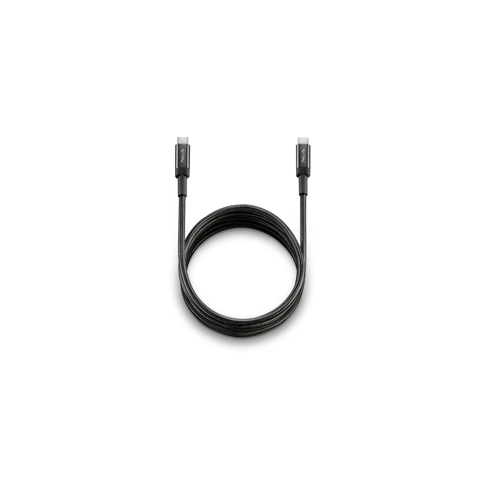 Cable USB-C a USB-C 2M Knot 100W Negro