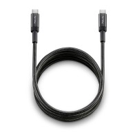 Cable USB-C a USB-C 2M Knot 100W Negro