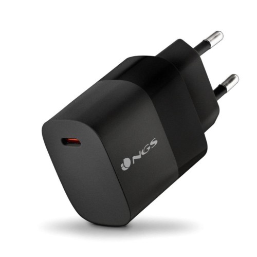 NGS Compact GaN2 USB-C Wall Charger 20W for Quick Charging