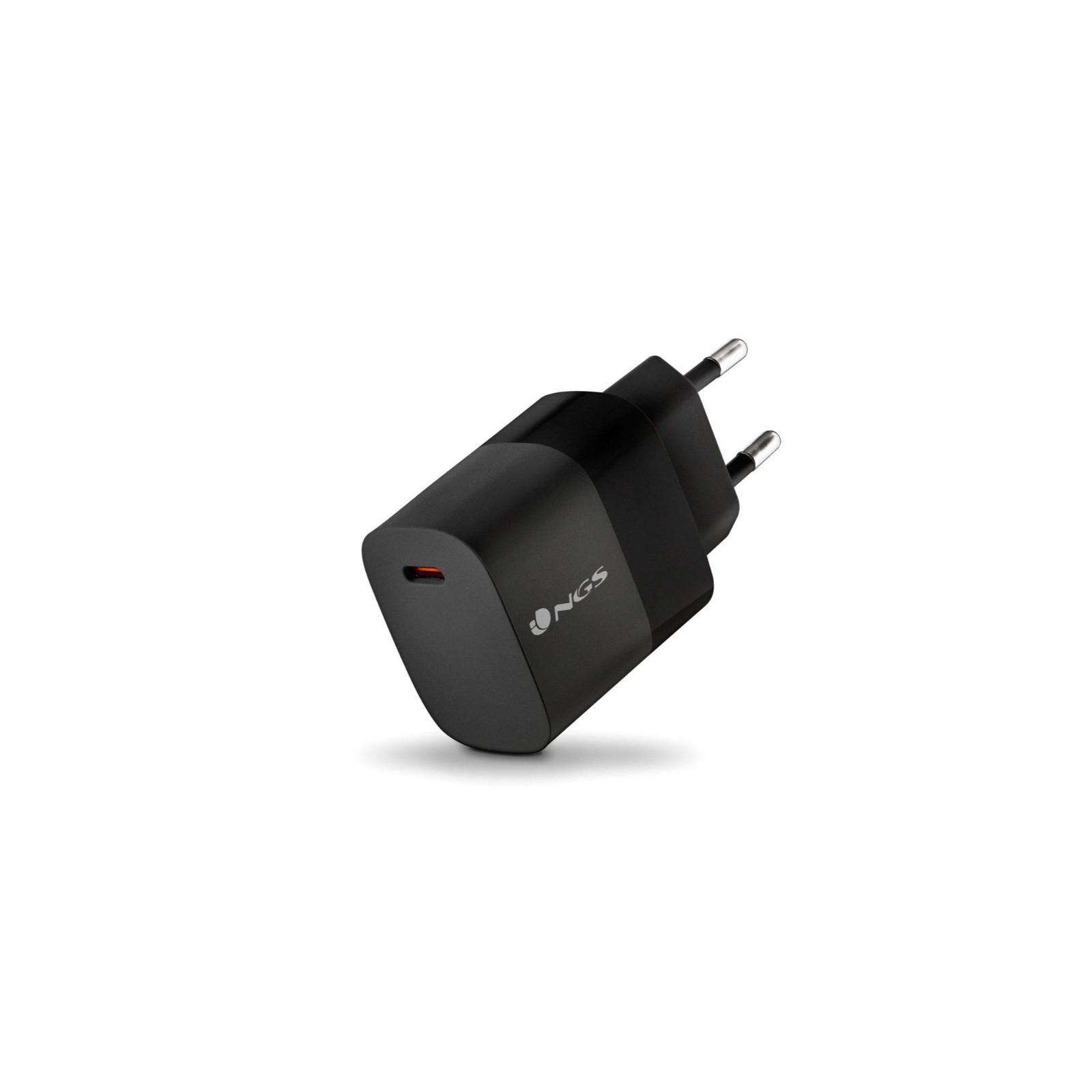 NGS Compact GaN2 USB-C Wall Charger 20W for Quick Charging