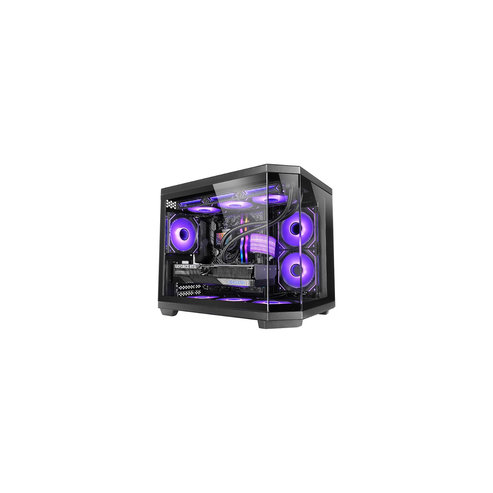 Caja MicroATX MC3T Core Negro Mars Gaming