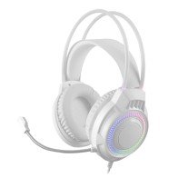 Auricular Gaming MH124 Blanco Mars Gaming