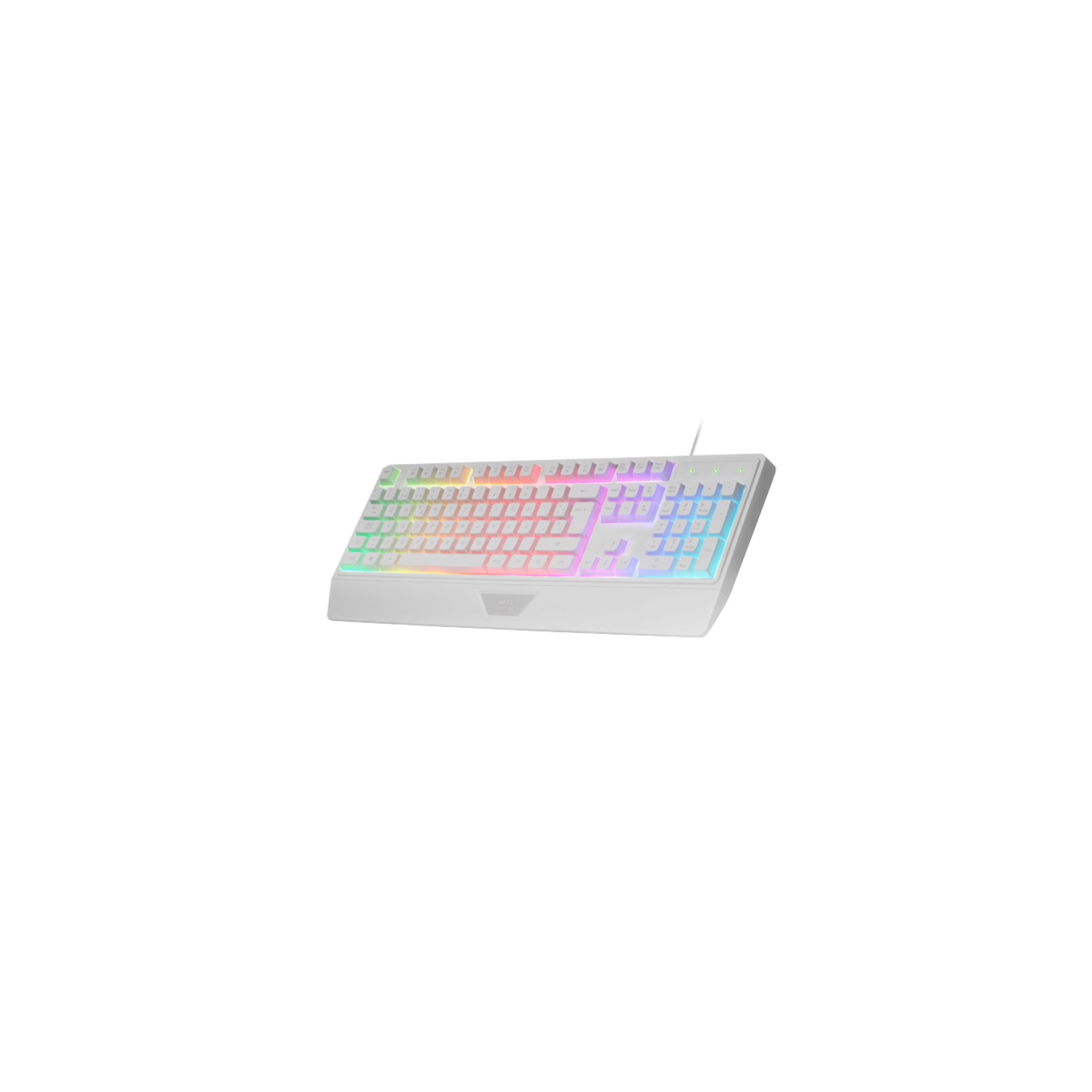 Mars Gaming FRGB MK124ES White Keyboard