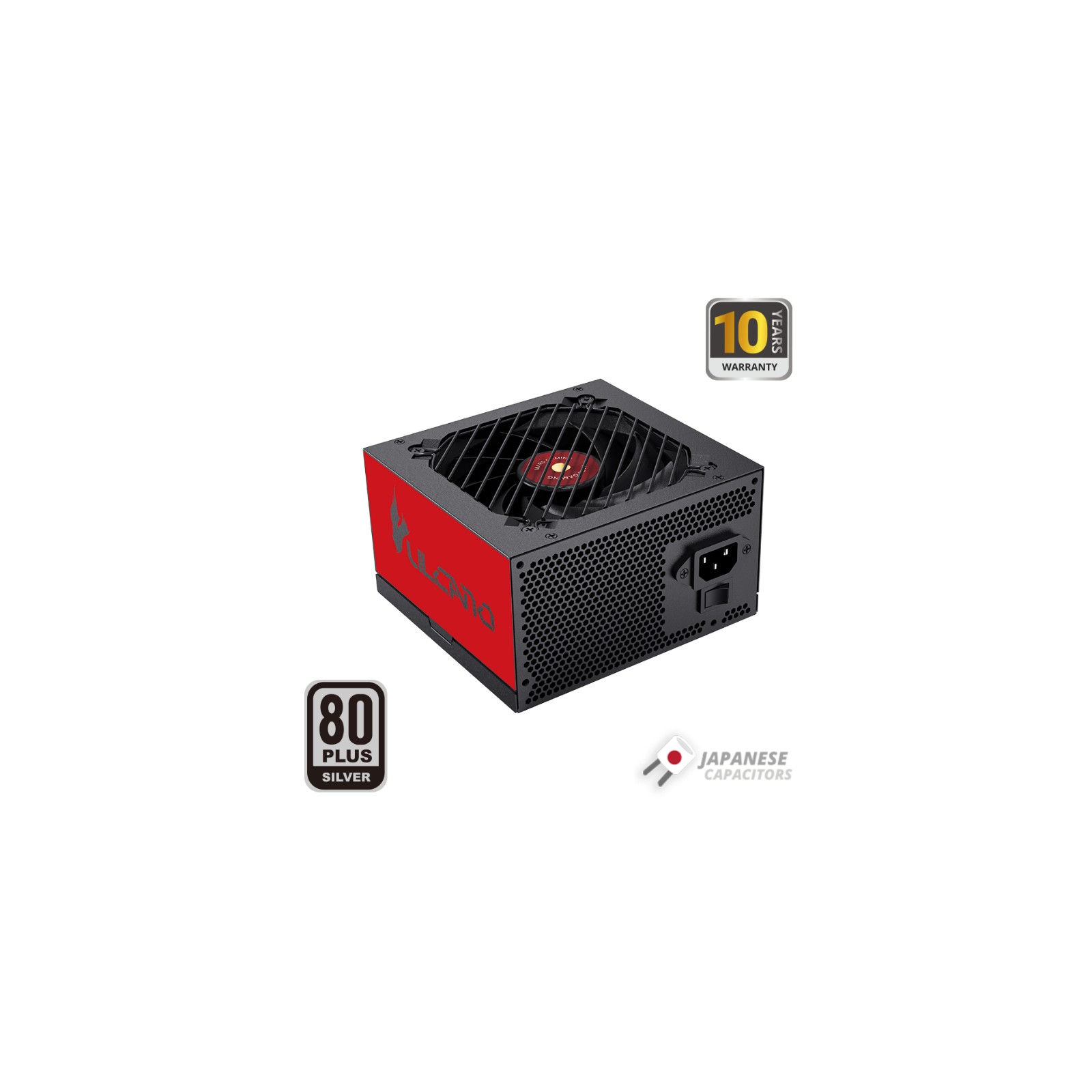 750W 80+ Silver Power Supply MPVU750SI Red Mars Gaming