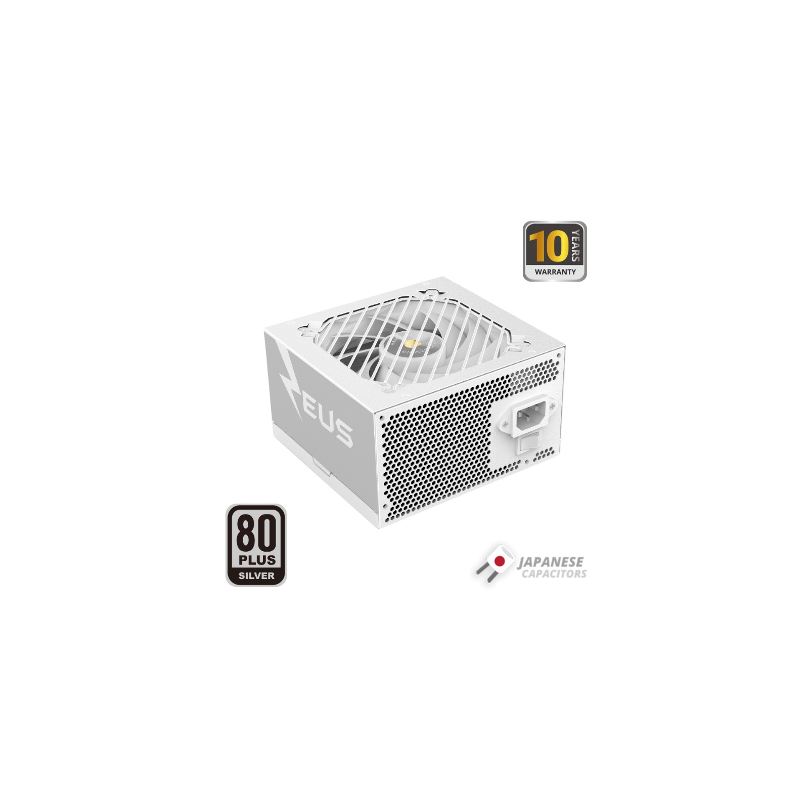 750W 80 Plus White Power Supply Mars Gaming