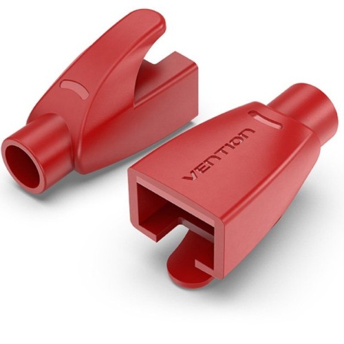 RJ45 Protection Covers Red Vention