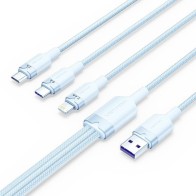 Cable USB 2.0 3 en 1 A a USB-C 1.5M