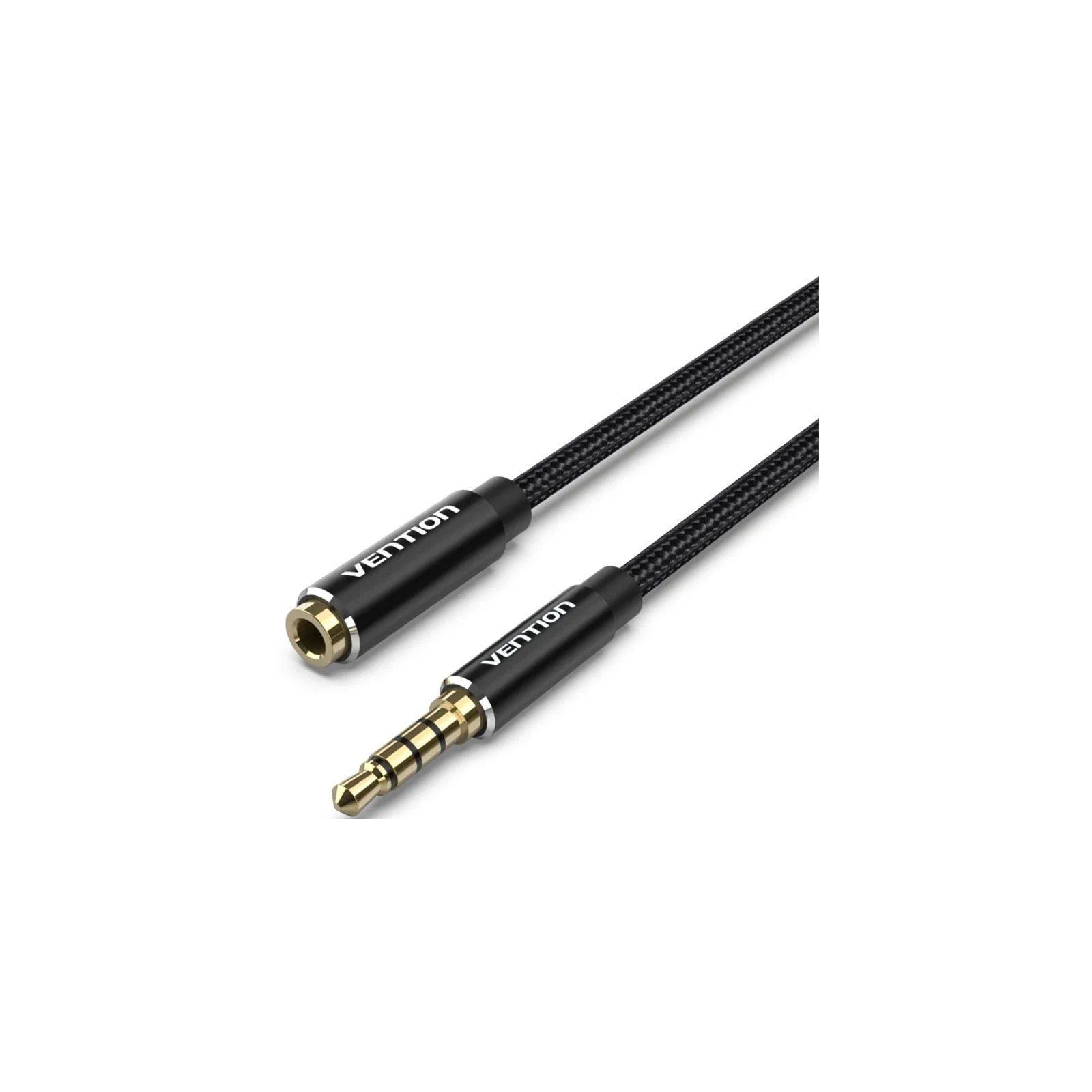 Cable Audio Estereo Jack 3.5/m Jack 3.5/h 10 M Negro Vention