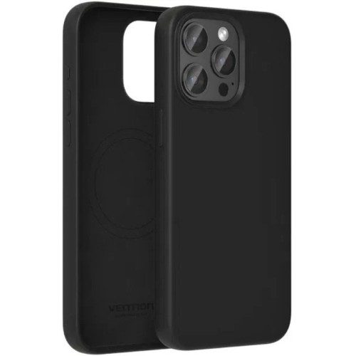 Funda de Silicona Magsafe para iPhone 15 Plus Negro Vention