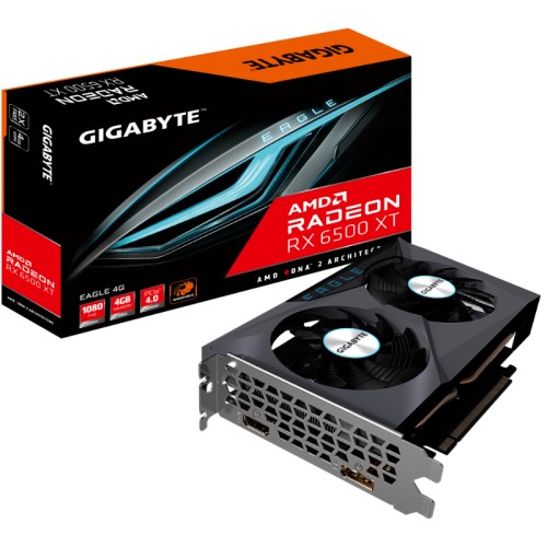 Tarjeta Grafica Gigabyte Radeon RX 6500 XT Eagle 4 Gb