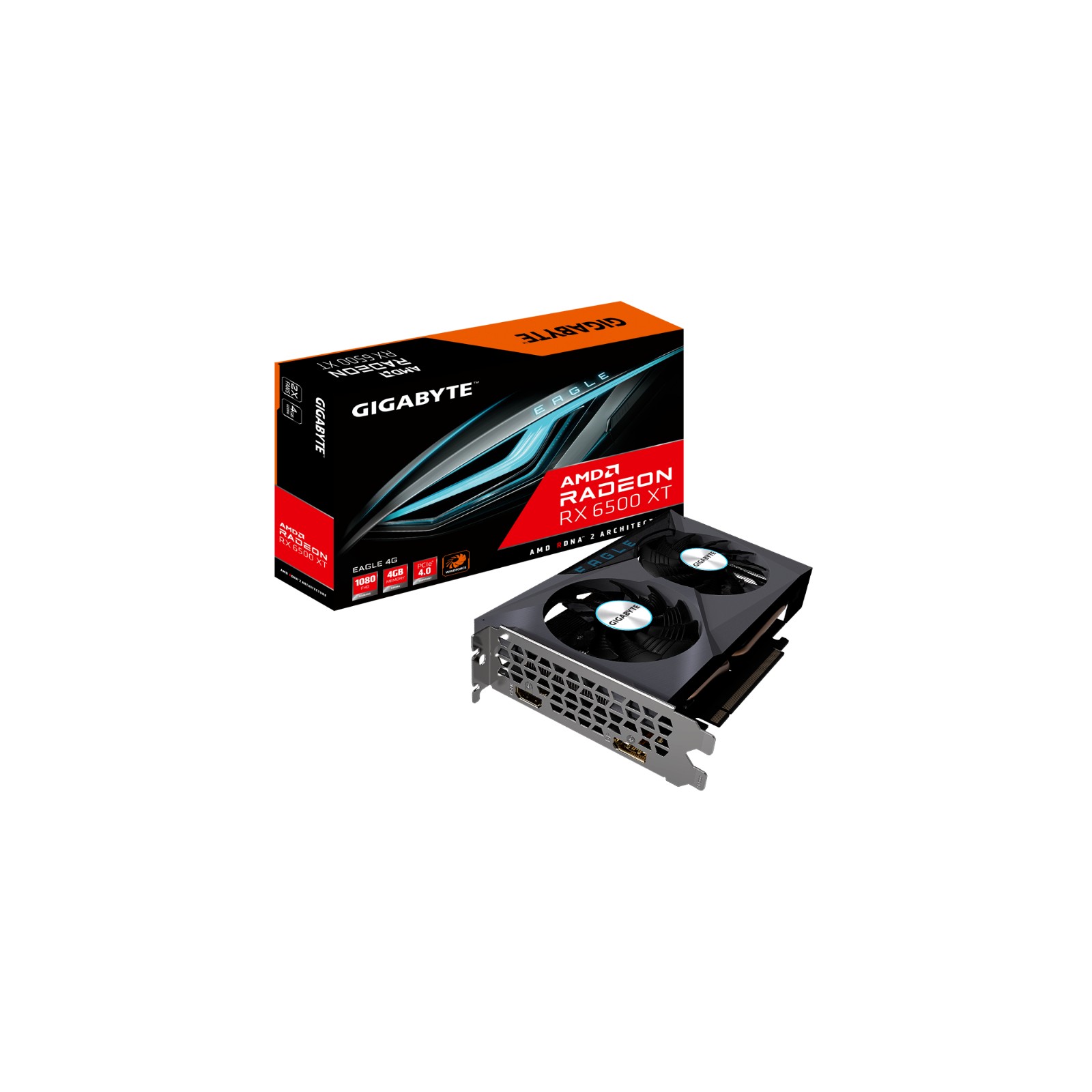 Gigabyte Vga Amd Radeon Rx 6500 Xt Eagle 4 Gb