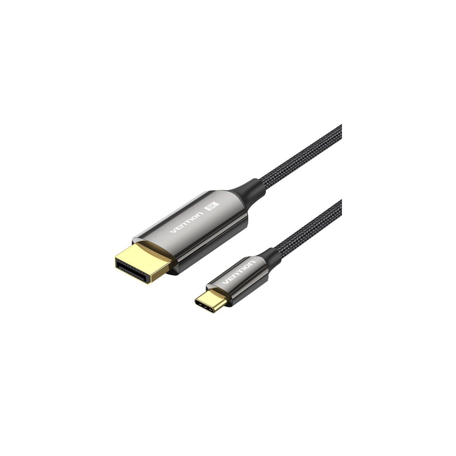 USB-C to DisplayPort 8K Cable 2m Black Nanocable