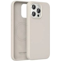 Funda de Silicona Magsafe para iPhone 15 Pro Gris Grava Vention