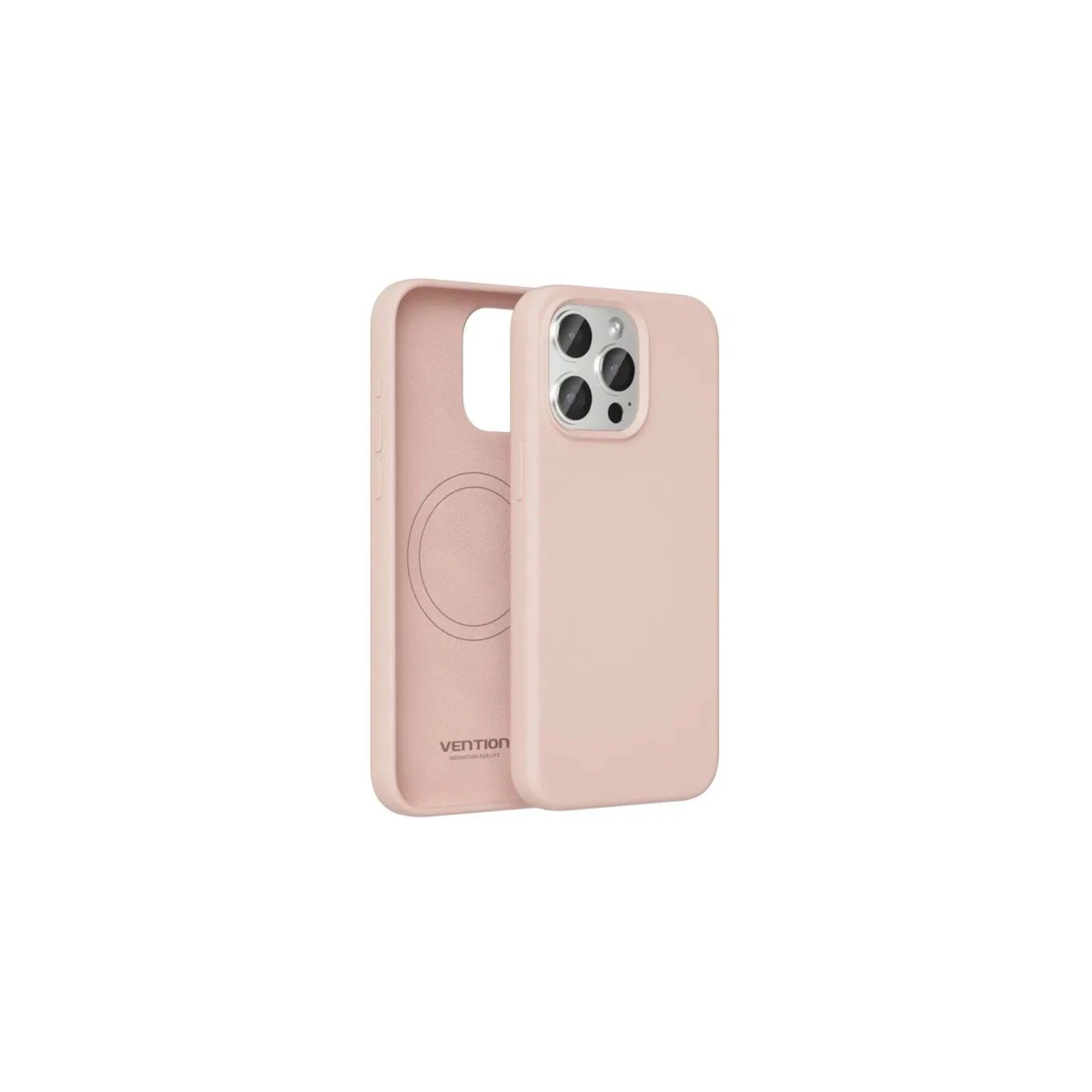 Funda Silicona MagSafe para iPhone 14 Plus Rosa Vention